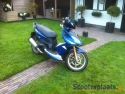 Kymco Super8 blauw